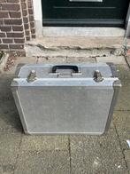 Vintage flightcase metalen koffer aluminium, Gebruikt, 50 tot 60 cm, Ophalen of Verzenden, Metaal