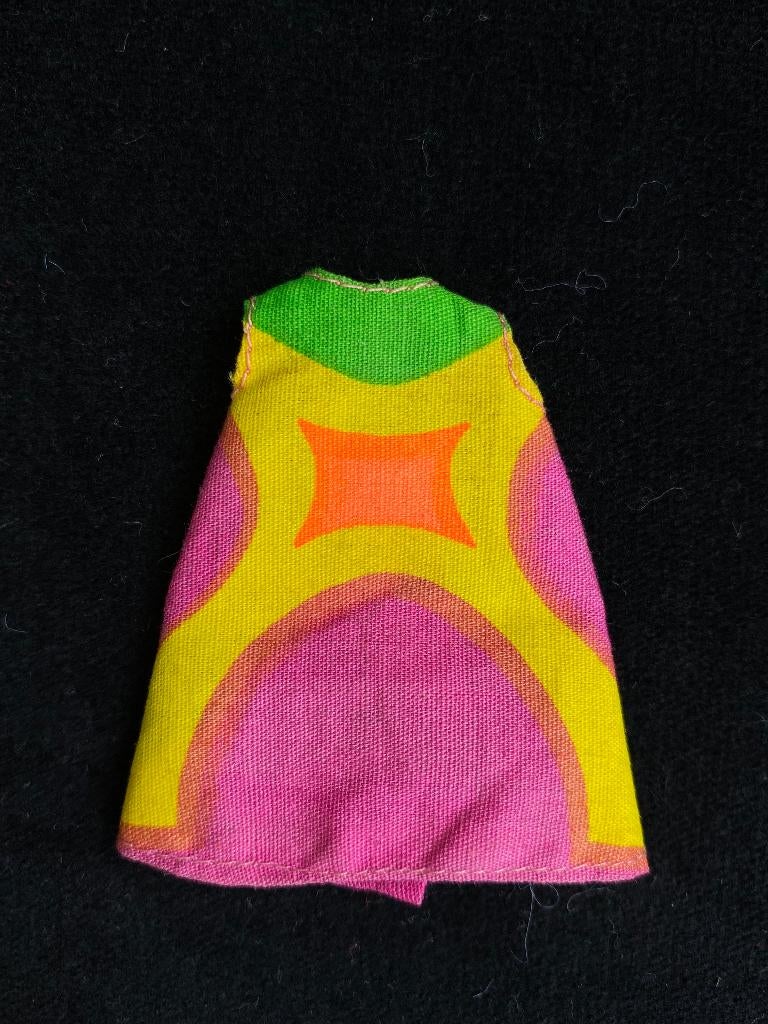 Vintage Chris Doll Barbie Mattel zomerjurkje, hemdjurk 1967, Ophalen of Verzenden, Zo goed als nieuw, Pop