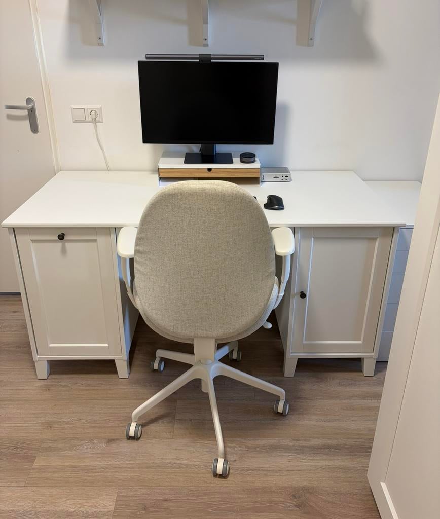 IKEA Idanas bureau 152 x 70, Ophalen, Hout, Zo goed als nieuw, IKEA