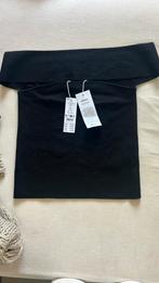 Gina tricot Zwart off-shoulder topje maat 42 nieuw met label, Verzenden, Zwart, Maat 42/44 (L), Nieuw