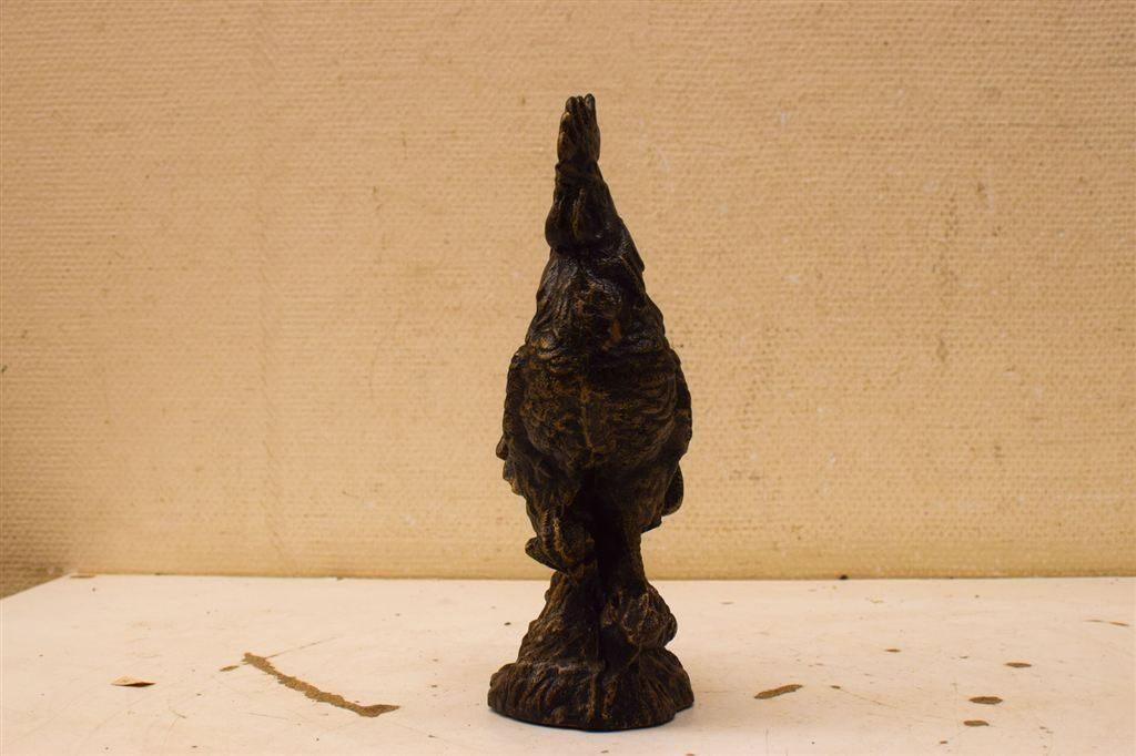 Gietijzeren Beeld van een Haan 51196, Ophalen of Verzenden, Gebruikt, Dier