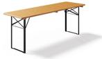 Nieuwe Biertafel picknicktafel 220x70 Vintage Tuintafel Hout, Ophalen, Nieuw, Inklapbaar, Rechthoekig