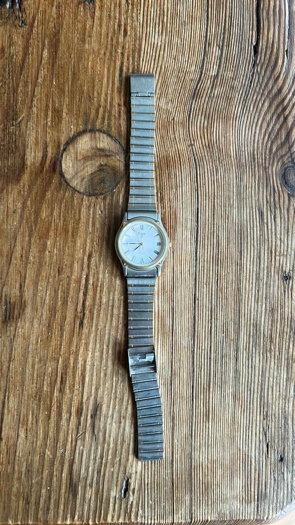 Pulsar herenhorloge eind jaren negentig, Sieraden, Tassen en Uiterlijk, Horloges | Dames, Overige merken, Staal, Gebruikt, Staal