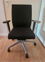 Interstuhl bureaustoel met vloerbeschermer, Ophalen, Gebruikt, Zwart