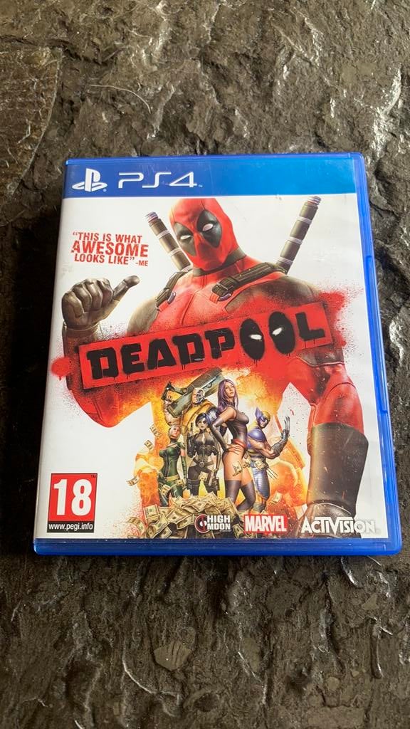 Deadpool ps4 dead pool playstation 4 game rare, Avontuur en Actie, Vanaf 18 jaar, Verzenden, 1 speler
