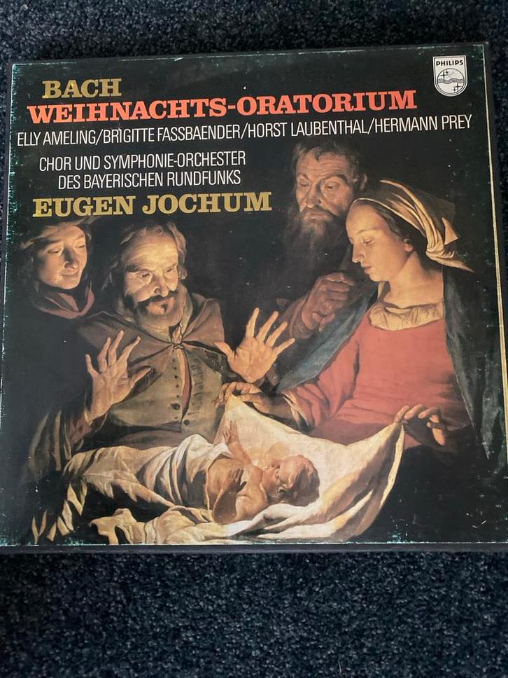 Bach - Weihnachtsoratorium - Eugen Jochum - LP, Cd's en Dvd's, Vinyl | Klassiek, Gebruikt, Barok, Vocaal, Ophalen of Verzenden