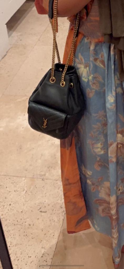 Ysl tas, Ophalen of Verzenden, Zo goed als nieuw, Groen, Leer