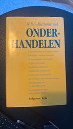 Onderhandelen van W.F.G. mastenbroek, Ophalen of Verzenden, Zo goed als nieuw
