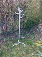 Witte staande kapstok met 8 haken, Huis en Inrichting, Ophalen, Kunststof, Gebruikt, Staande kapstok