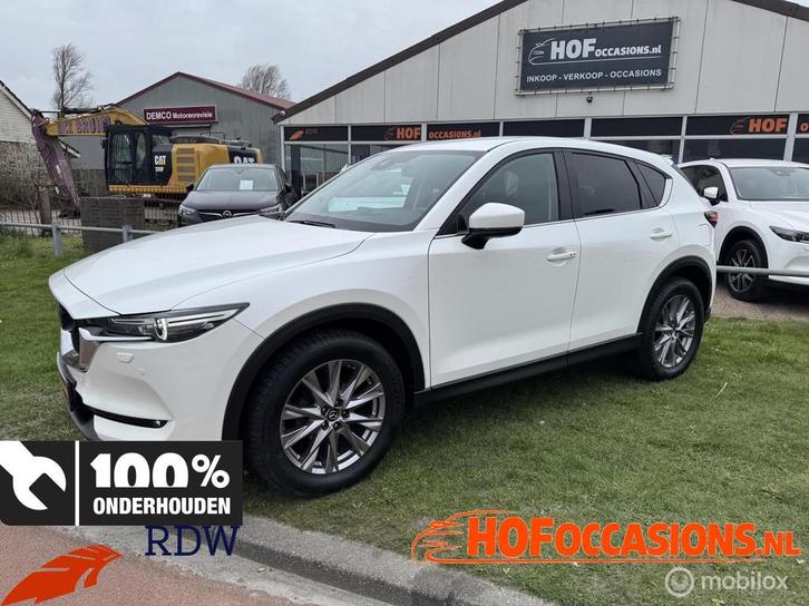 Mazda CX-5 2.0 4WD SkyActiv-G 165 Luxury, Auto's, Mazda, Bedrijf, Te koop, CX-5, 360° camera, 4x4, ABS, Adaptive Cruise Control