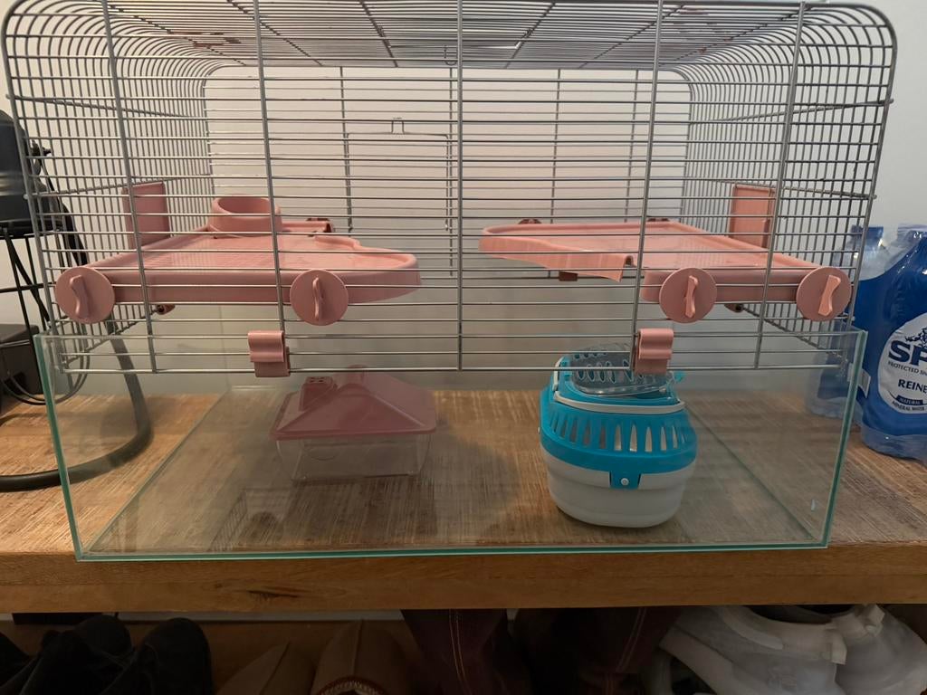 Mooi hok voor hamster of ander klein knaagdier, Minder dan 75 cm, Zo goed als nieuw, Ophalen, Minder dan 60 cm