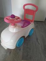 Roze/witte loopauto, Ophalen, Gebruikt, Jongen of Meisje
