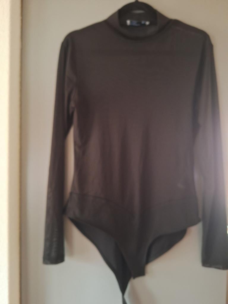 Mooie body met lange mouwen, Kleding | Dames, Onbekend, Verzenden, Zwart