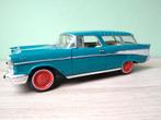 Chevrolet Bel Air Nomad 1957 Custom Road Tough 1:18, Ophalen of Verzenden, Zo goed als nieuw, Auto, Overige merken