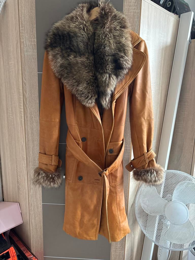 Vintage trenchcoat, Kleding | Dames, Jassen | Winter, Ophalen of Verzenden, Zo goed als nieuw, Maat 38/40 (M), Beige