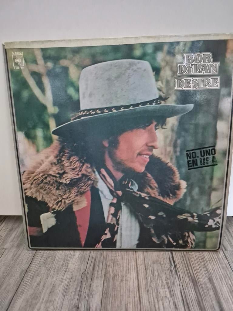 Bob Dylan  -  Desire LP, Cd's en Dvd's, Vinyl | Pop, Ophalen of Verzenden, 1960 tot 1980, Gebruikt, 12 inch