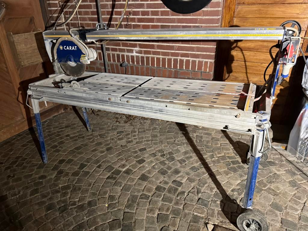 Professionele Carat p-3515 Laser tegelzaag, Doe-het-zelf en Verbouw, Ophalen, 1200 watt of meer, Overige typen, 70 mm of meer