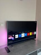 Philips 43 inch 4K Smart Tv met Ambilight, Philips, 50 Hz, Ophalen of Verzenden, Zo goed als nieuw