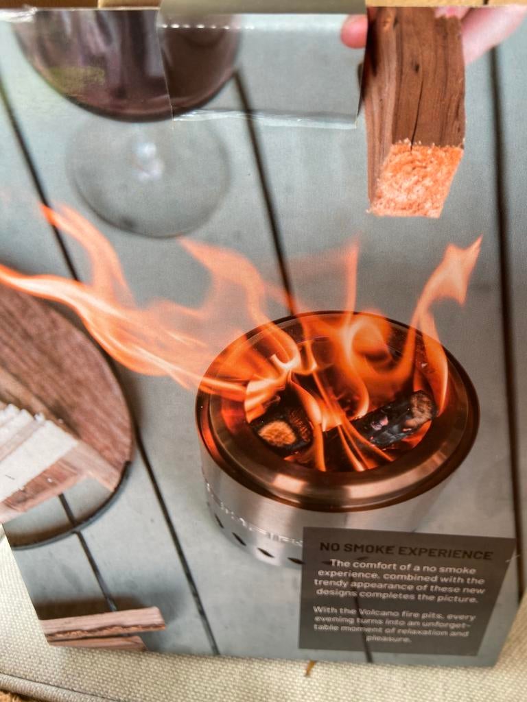 Redfire volcano table fire pit small, Ophalen, Nieuw