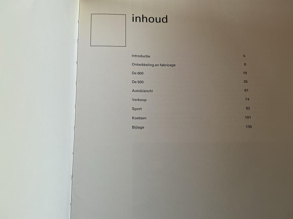 Boek: De Fiat 500 & 600 - Jan de Lange (incl. verzendkosten), Boeken, Auto's | Boeken, Gelezen, Overige merken, Ophalen of Verzenden