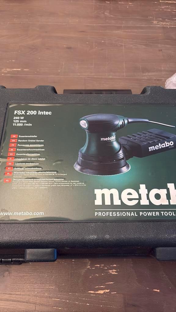 2x excentershuurmachines doos, Ophalen, Nieuw, Overige typen