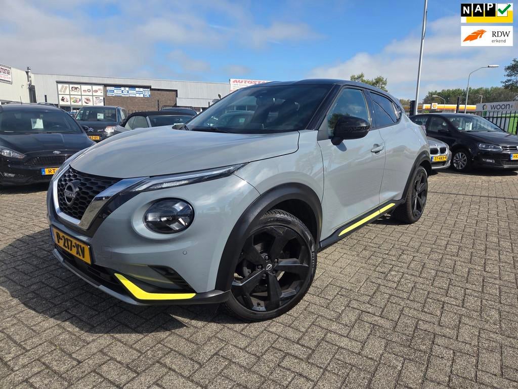 Nissan Juke 1.0 DIG-T Kiiro/VOL VOL OPTIES, Voorwielaandrijving, Euro 6, Lichtsensor, Origineel Nederlands
