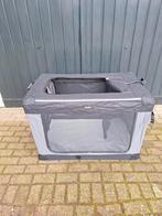 Hondenbench, hondenreistas 107x71x71 grijs/zwart, Dieren en Toebehoren, Ophalen, Nieuw