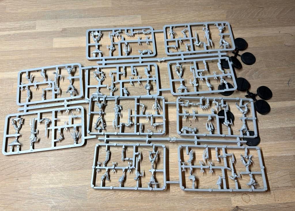 Warhammer 10x Drukhari Dark Eldar Kabalite Warriors #2, Hobby en Vrije tijd, Wargaming, Ophalen of Verzenden, Zo goed als nieuw