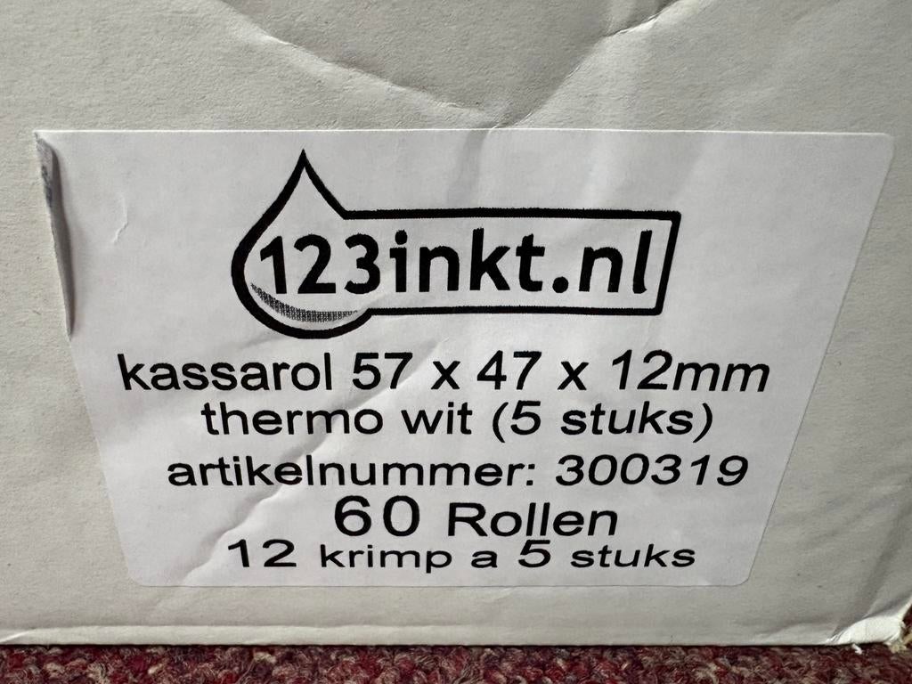 Pinrollen doos plus los rollen, Ophalen of Verzenden, Nieuw