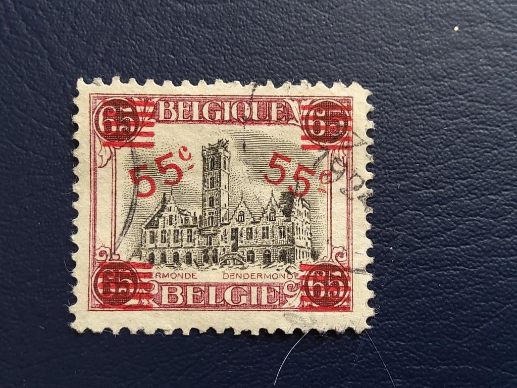 Belgische postzegel Dendermonde 55c, Met stempel, Frankeerzegel, Ophalen of Verzenden, Gestempeld