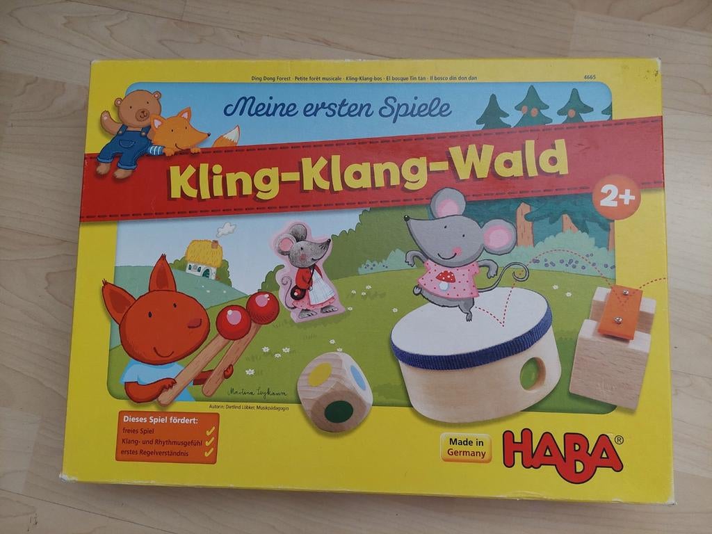 Haba Kling-Klang-Wald spel, Ophalen of Verzenden, Gebruikt, HABA