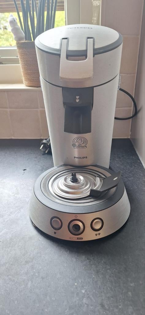 Philips Senseo Koffiezetapparaat - Wit/Grijs, Ophalen, Koffiepads en cups, Gebruikt, Koffiemachine