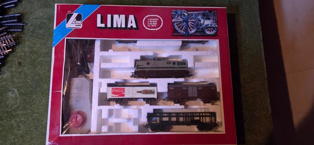 Lima treinset, Overige merken, Gelijkstroom, Ophalen of Verzenden, Gebruikt