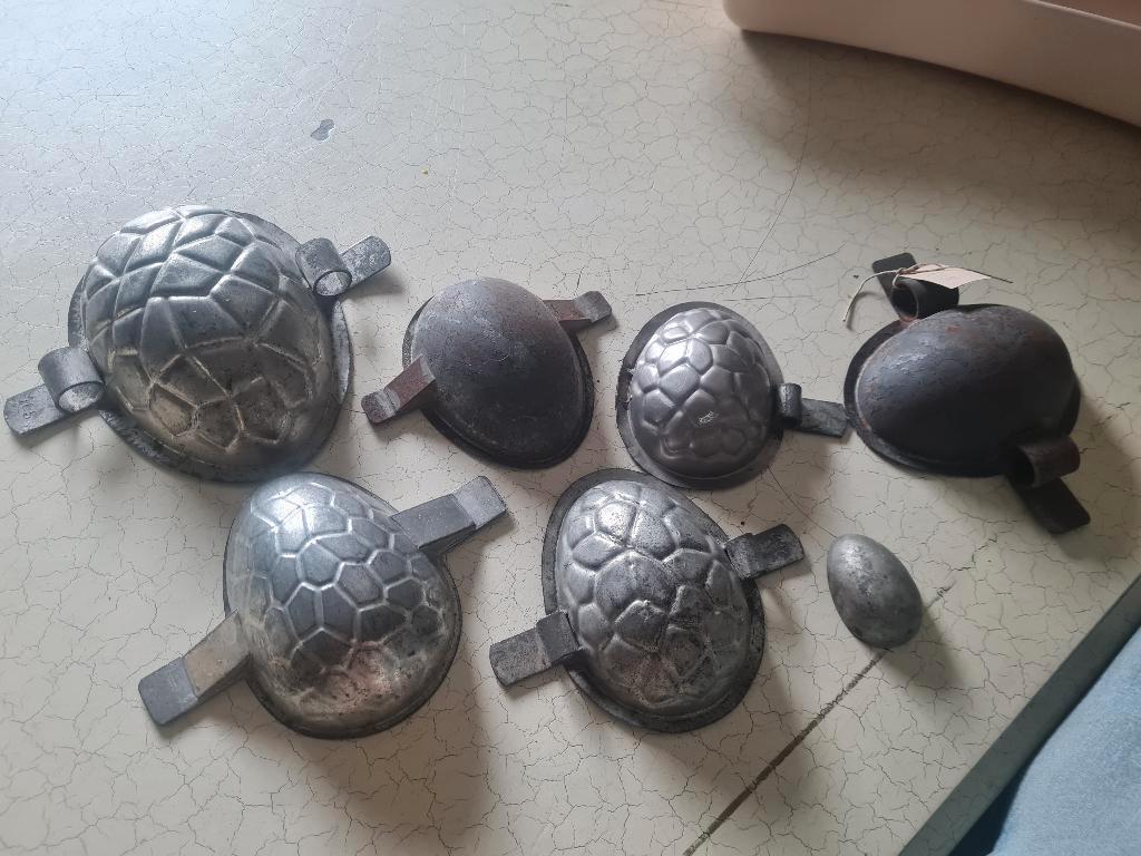 antieke chocolade mallen 7 stuks voor 14,95, Ophalen of Verzenden