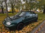 Volkswagen Golf 1.8 Cabriolet 66KW 1999 Groen, 4 cilinders, Cabriolet, 4 stoelen, 49 €/maand