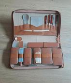 Vintage/antieke heren scheerset
In lederen etui, Ophalen