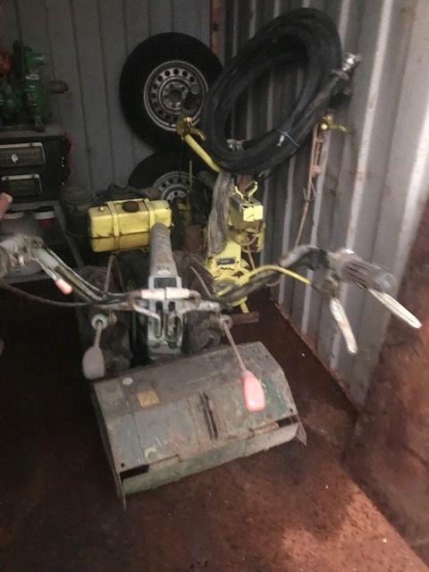 2x tuinfrees diesel frees tuin Lombardini trekker twee wiel, Tuin en Terras, Hand-tuingereedschap, Gebruikt, Ophalen