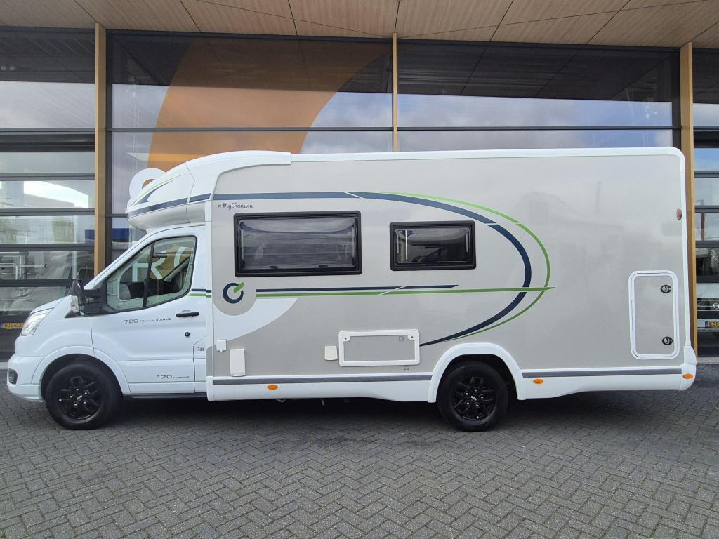 Chausson Titanium Ultimate 720 Nordic Edition, Caravans en Kamperen, Campers, Chemisch toilet, Ford, Luifel, Diesel