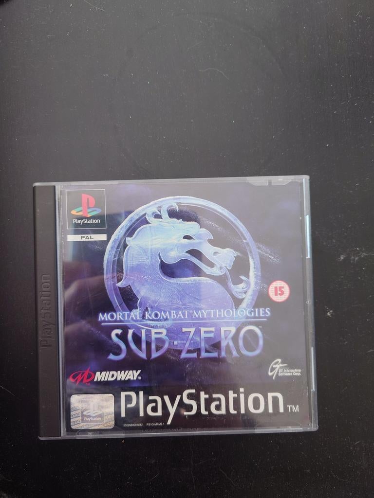 Mortal kombat mythologies, Spelcomputers en Games, Games | Sony PlayStation 1, Zo goed als nieuw, Vechten, 2 spelers, Vanaf 18 jaar