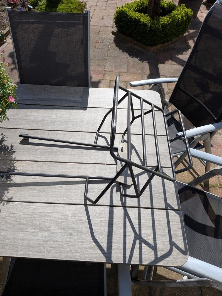 Kawasaki zx10r bagagerek RVS, Ophalen, Gebruikt