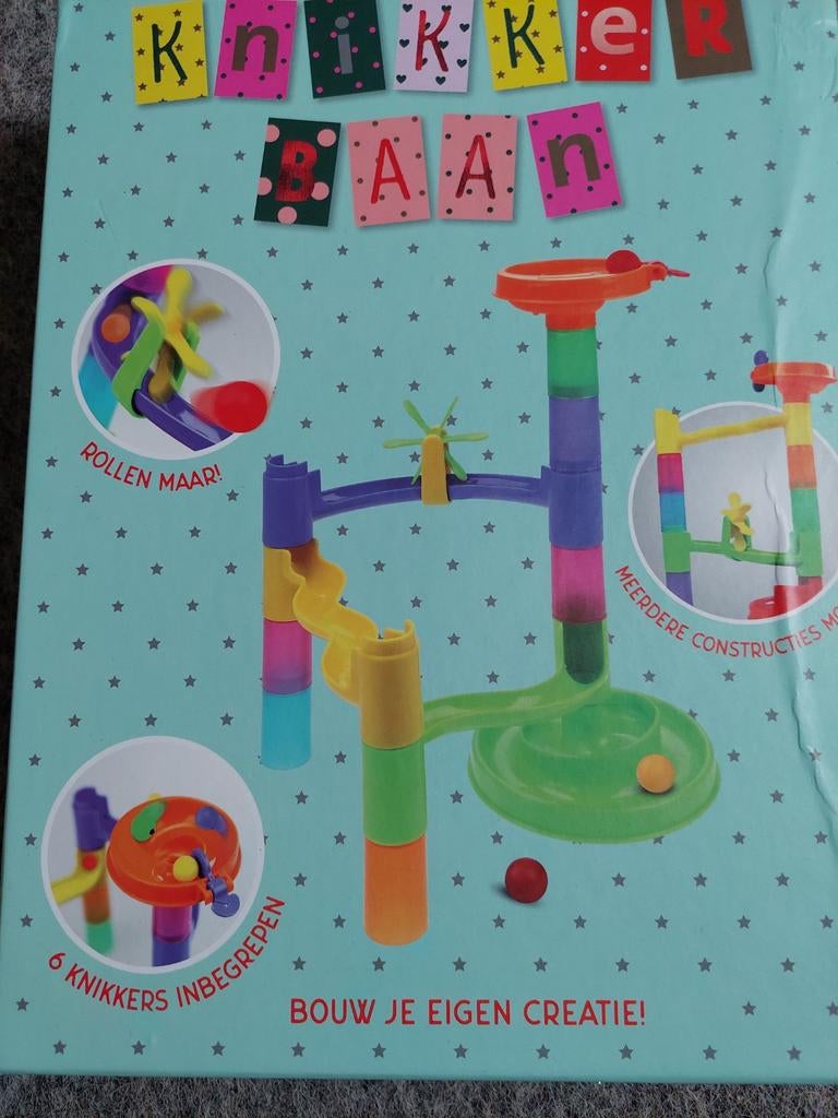 Knikkerbaan nieuw in doos, Ophalen of Verzenden, Nieuw, Bouwen