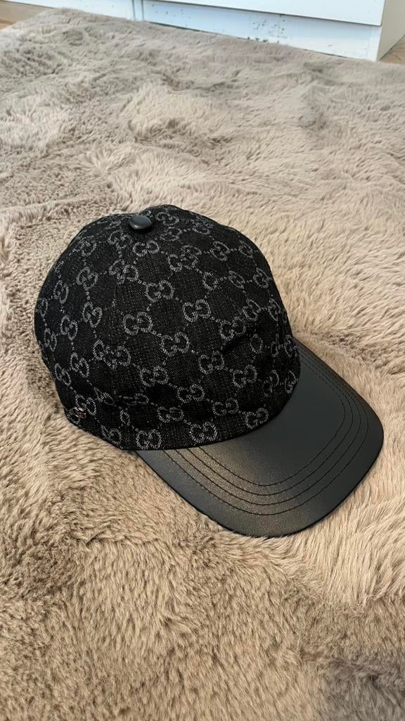 Zwarte Gucci pet, Kleding | Heren, Ophalen of Verzenden, Nieuw