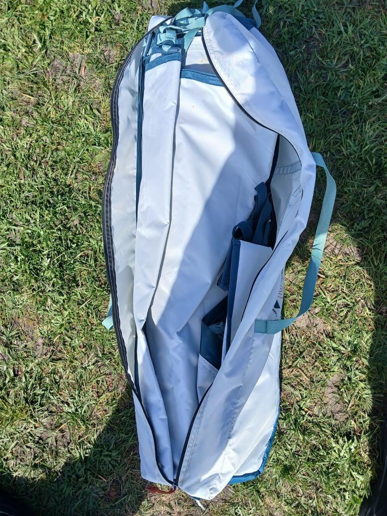Quechua Luifel Arpenaz Fresh 6 personen - Z.G.A.N., Caravans en Kamperen, Tenten, Ophalen of Verzenden, Zo goed als nieuw, Tot en met 6