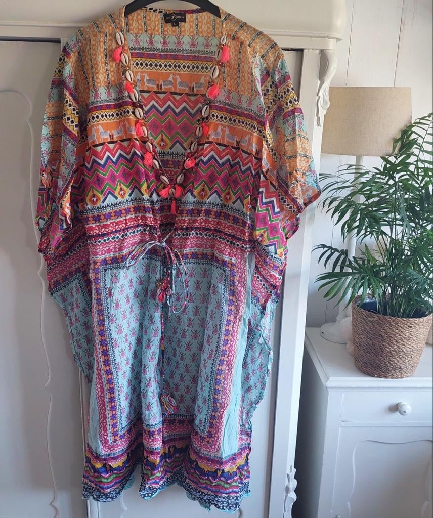 Tuniekje voor het strand of boot...1 maat, Ophalen of Verzenden, Zo goed als nieuw, Maat 46/48 (XL) of groter