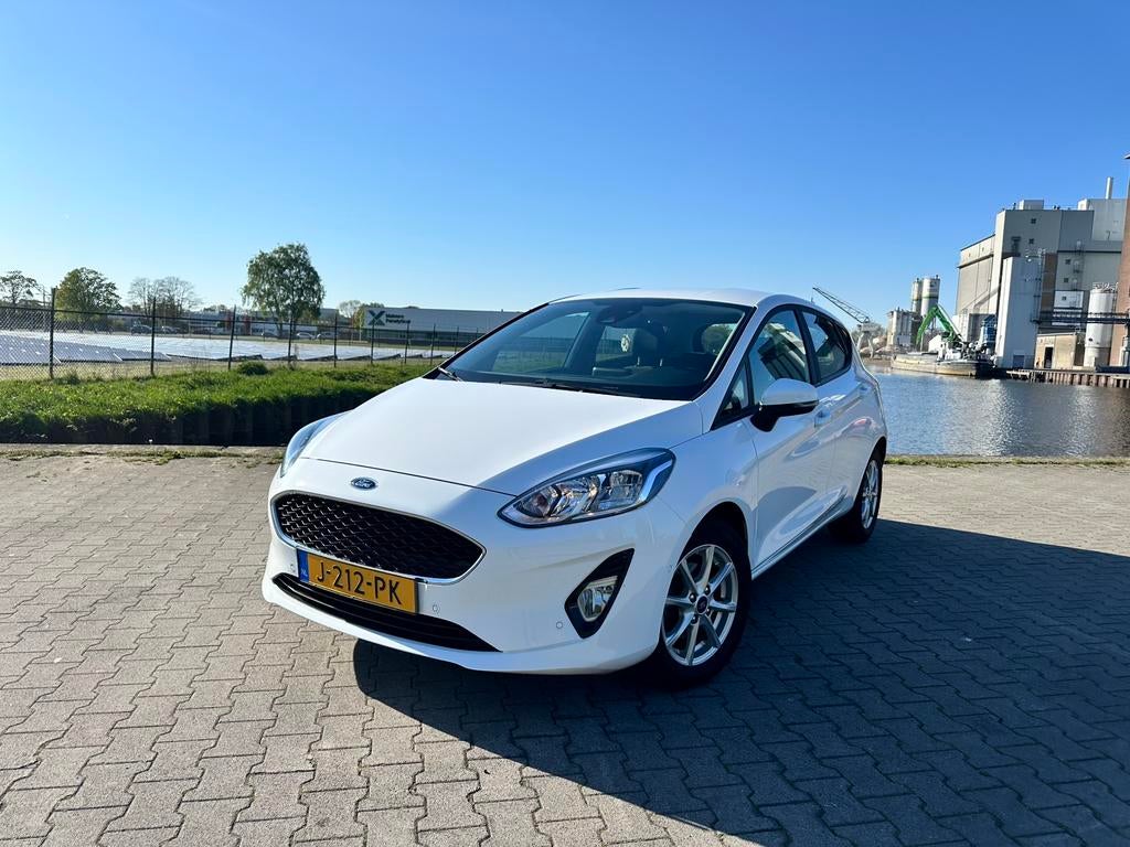Ford Fiësta 1.0 Ecoboost 95pk 5dr 2020 Wit, Auto's, Voorwielaandrijving, Stof, Zwart, 580 kg