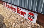Gigant van een emaille reclamebord van Heineken Bier🍺, Ophalen, Reclamebord, Gebruikt, .