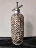 Vintage Engelse sifon met gaasjas, 35 cm hoog, jr. '30, Ophalen of Verzenden, Gebruikt