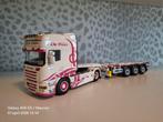 WSI, Scania R Combinatie L&M Trans, Hobby en Vrije tijd, Modelauto's | 1:50, Ophalen of Verzenden, Zo goed als nieuw, Bus of Vrachtwagen