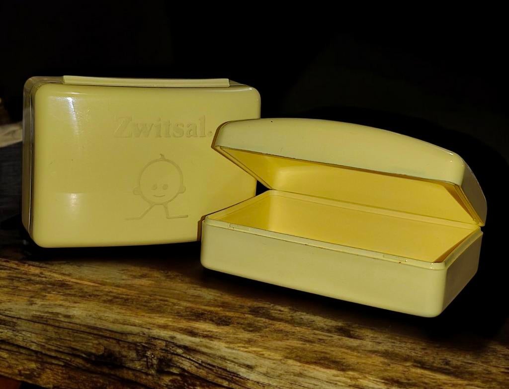 Vintage Zwitsal zeepdoosjes | jaren 70 / 70's, Ophalen of Verzenden