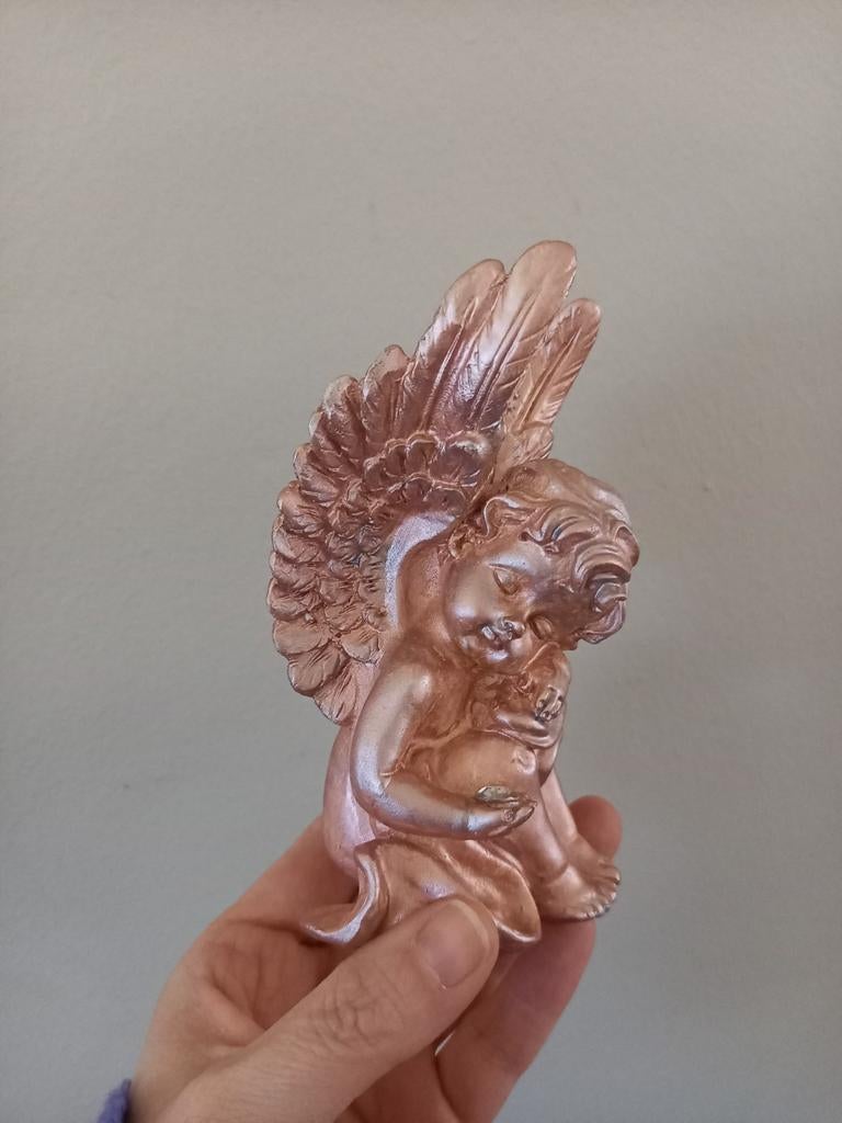 Engel beeldje - decoratief en vredig, Ophalen, Zo goed als nieuw, Religie